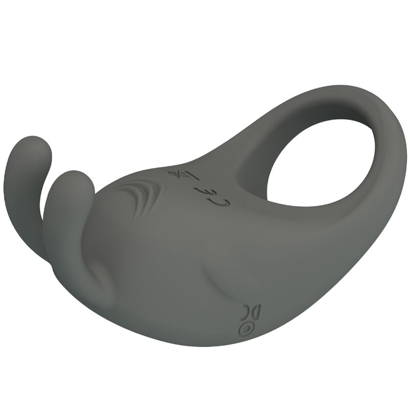 PRETTY LOVE - STRATUS ANILLO VIBRADOR RABBIT GRIS
