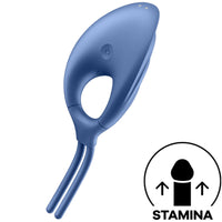 SATISFYER - SWORDSMAN ANILLO VIBRADOR VERDE