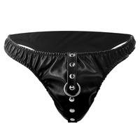 DARKNESS - TANGA DE SUMISIÓN CON CADENA METAL
