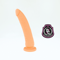 DELTA CLUB - DILDO REALISTA NATURAL SILICONA MEDICA 17 CM -O- 3 CM
