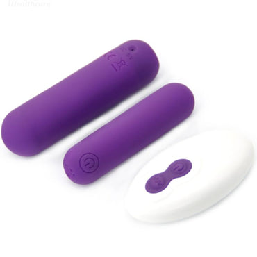 ARMONY - SPLASH JOLINE BALA VIBRADORA SILICONA CONTROL REMOTO 10 VIBRACIONES 6.5 X 1.5 CM MORADO