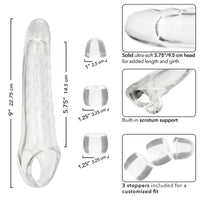 CALEXOTICS - MAXX EXTENSOR DE PENE AJUSTABLE TRANSPARENTE