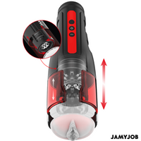 JAMYJOB - CYCLONE MASTURBADOR VAGINA AUTOMÁTICO 10 MODOS ROTACIÓN Y EMPUJE