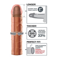 FANTASY X- TENSIONS - PERFECT 2 EXTENSIÓN PARA EL PENE