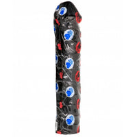 ALL BLACK - DILDO GIGANTE FISTING SUAVE 32 CM