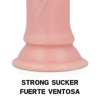 ROCKARMY - LEOPARD DILDO REALISTA DUAL DENSITY 23 CM -O- 4.77 CM