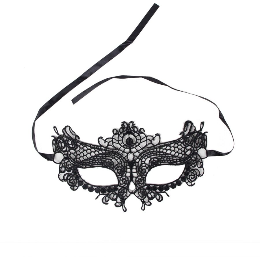 QUEEN LINGERIE - ANTIFAZ DE ENCAJES TALLA ÚNICA