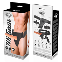 HARNESS ATTRACTION - ARNÉS  HUECO WILLIAN CON VIBRADOR 17 CM -O- 4.5 CM